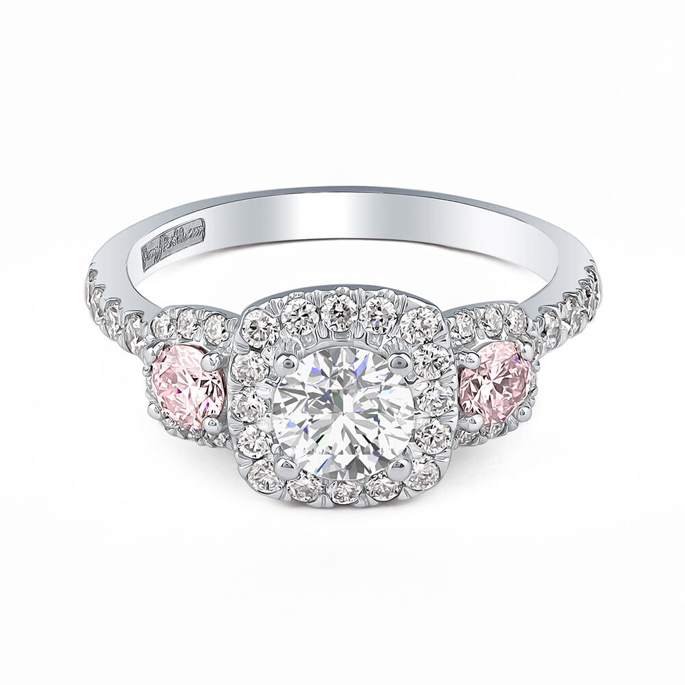 JENNY PACKHAM 18Ct White Gold 0.33Ct Diamond Engagement Ring VALENTINES DAY  GIFT | eBay